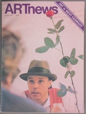 Joseph Beuys - ARTnews Cover, 1979, cover of ARTnews magazine