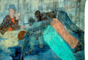 Leon Golub - Mercenaries V, 1984