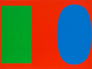 Ellsworth Kelly - Green Blue Red, 1963