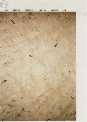 Joseph Beuys - Sandzeichnungen (Sand Drawings), 1978, duotone offset print on offset paper